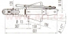 PV Nájazdová brzda AL-KO 251S SM (spodná montáž) 1500-2600 kg Originál

